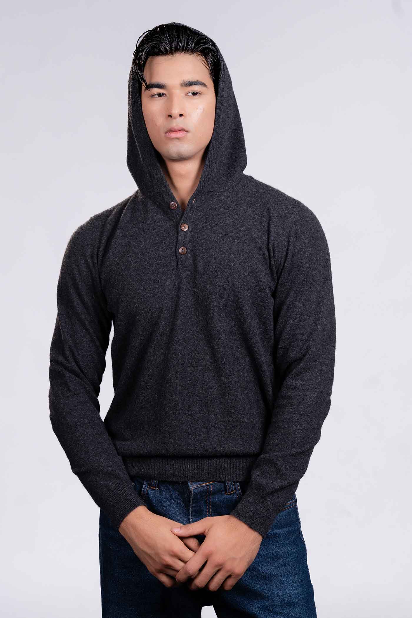 The Loom and Peak Cashmere Men’s Hoodie - Image 3