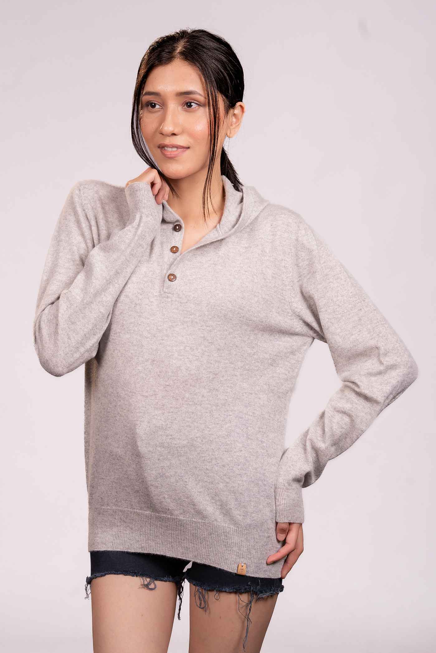 The Loom and Peak cashmere-hoodie-image