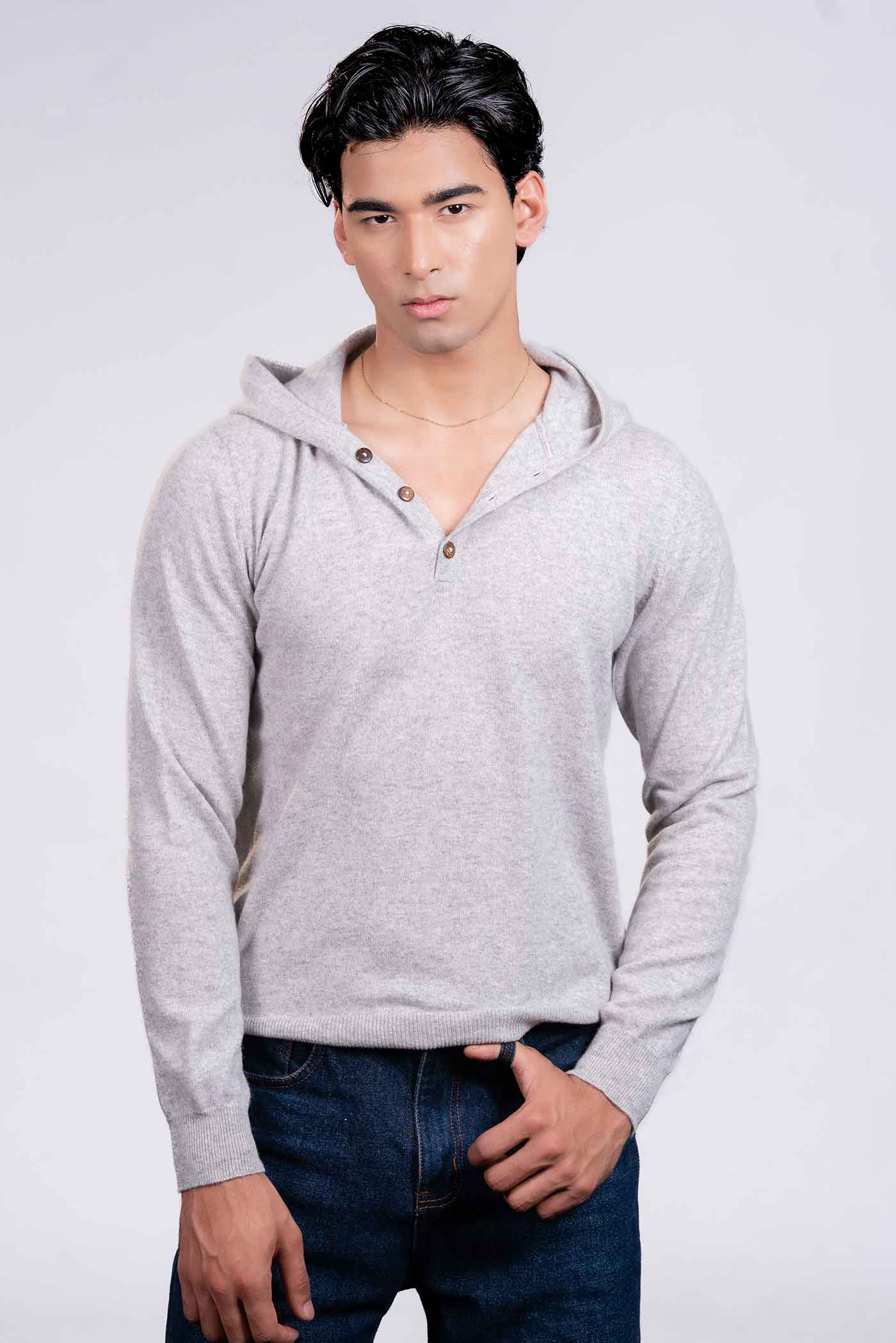 The Loom and Peak cashmere-pure-hoodie-image