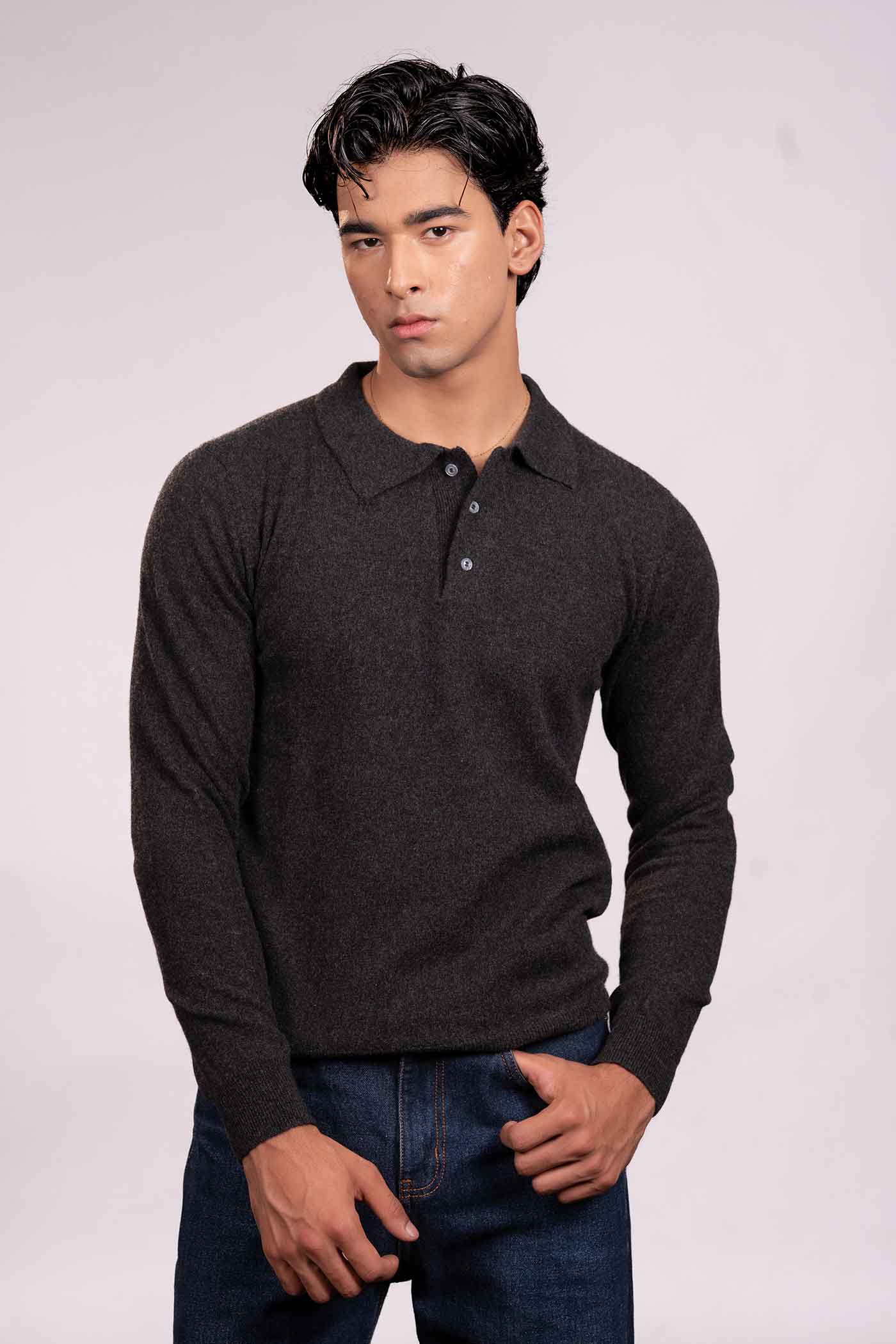 The Loom and Peak men's-cashmere-pullover-image